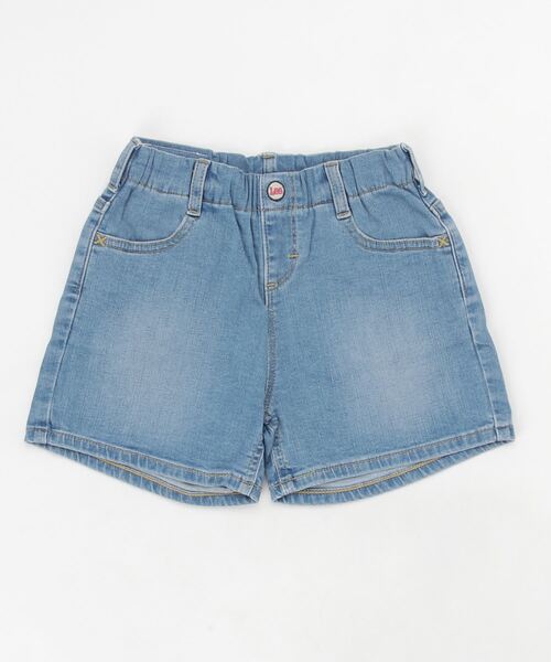 Lee(リー)の「Lee/リー キッズ デニムガールズショートパンツ(デニムパンツ・キッズ・インディゴブルー/ライトインディゴブルー・130/140/150/160)」の5枚目の写真