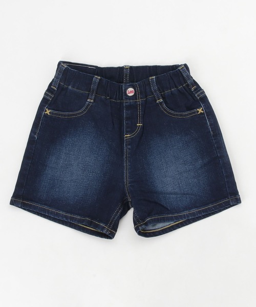 Lee(リー)の「Lee/リー キッズ デニムガールズショートパンツ(デニムパンツ・キッズ・インディゴブルー/ライトインディゴブルー・130/140/150/160)」の4枚目の写真