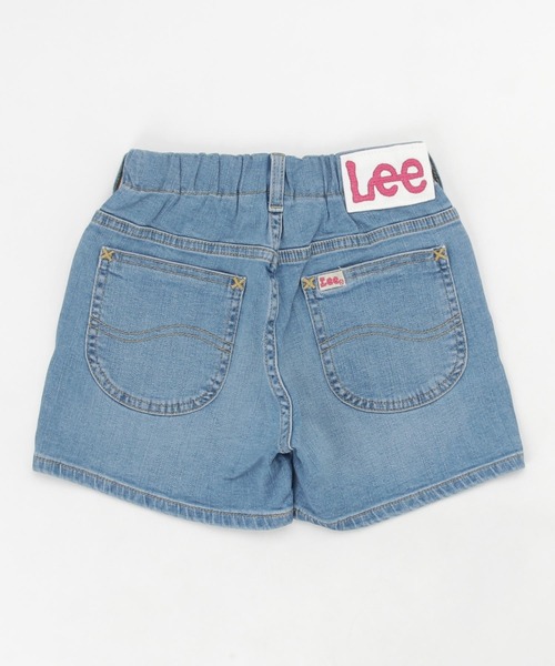 Lee(リー)の「Lee/リー キッズ デニムガールズショートパンツ(デニムパンツ・キッズ・インディゴブルー/ライトインディゴブルー・130/140/150/160)」の6枚目の写真