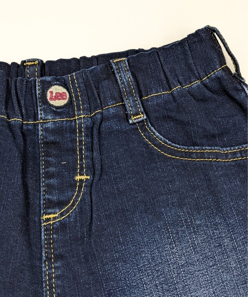Lee(リー)の「Lee/リー キッズ デニムガールズショートパンツ(デニムパンツ・キッズ・インディゴブルー/ライトインディゴブルー・130/140/150/160)」の9枚目の写真