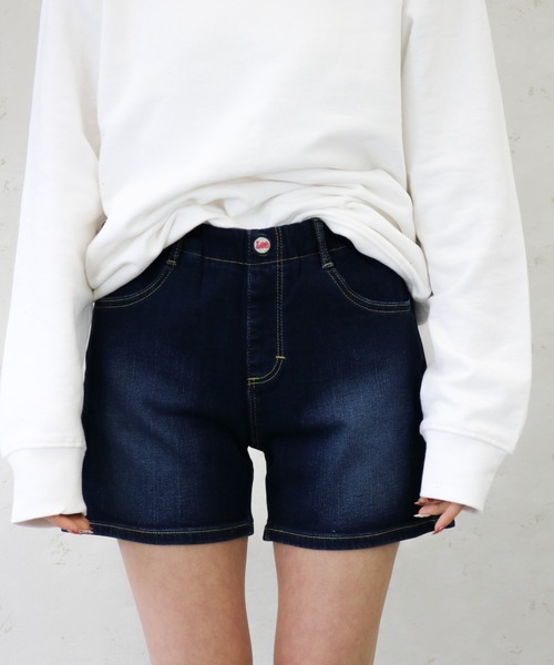 Lee(リー)の「Lee/リー キッズ デニムガールズショートパンツ(デニムパンツ・キッズ・インディゴブルー/ライトインディゴブルー・130/140/150/160)」の20枚目の写真