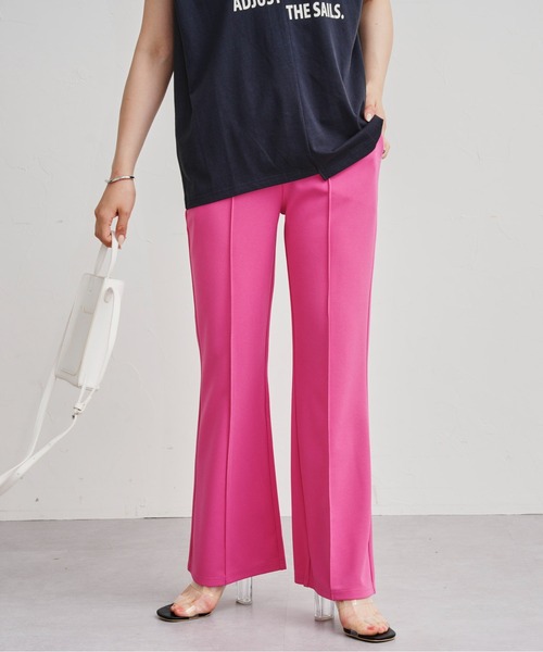 prose verse（プロズヴェール）の「センタータックストレッチカラーパンツ（その他パンツ・レディース・ブラック/ピンク/イエロー/ブルー/グリーン・ﾌﾘ-）」の5枚目の写真