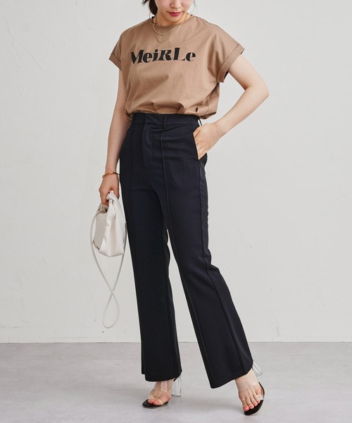 prose verse（プロズヴェール）の「センタータックストレッチカラーパンツ（その他パンツ・レディース・ブラック/ピンク/イエロー/ブルー/グリーン・ﾌﾘ-）」の16枚目の写真