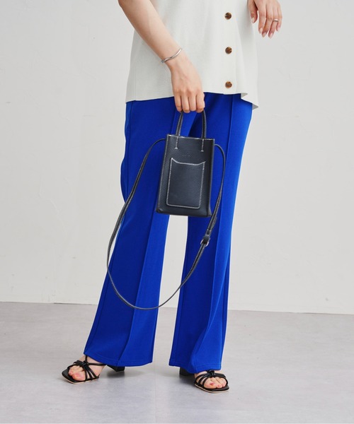 prose verse（プロズヴェール）の「センタータックストレッチカラーパンツ（その他パンツ・レディース・ブラック/ピンク/イエロー/ブルー/グリーン・ﾌﾘ-）」の11枚目の写真