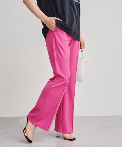 prose verse（プロズヴェール）の「センタータックストレッチカラーパンツ（その他パンツ・レディース・ブラック/ピンク/イエロー/ブルー/グリーン・ﾌﾘ-）」の21枚目の写真