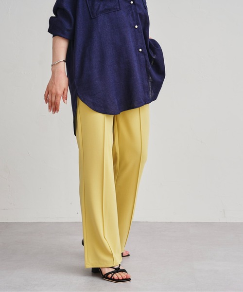 prose verse（プロズヴェール）の「センタータックストレッチカラーパンツ（その他パンツ・レディース・ブラック/ピンク/イエロー/ブルー/グリーン・ﾌﾘ-）」の18枚目の写真