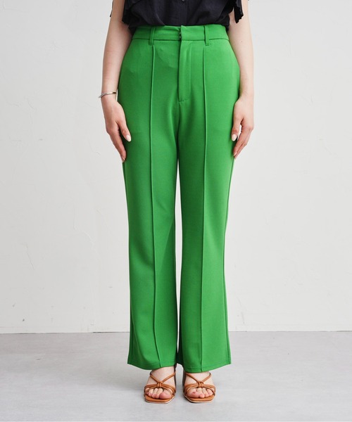 prose verse（プロズヴェール）の「センタータックストレッチカラーパンツ（その他パンツ・レディース・ブラック/ピンク/イエロー/ブルー/グリーン・ﾌﾘ-）」の9枚目の写真