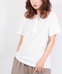Bling Leads サマーヘンリーネック半袖Tシャツ