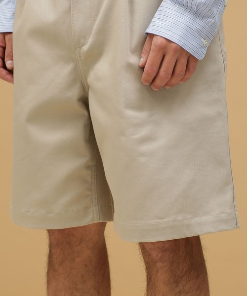 NANO universe(ナノユニバース)の「LB.03/ワンタックチノショーツ(チノパンツ・メンズ・ベージュ/カーキ/ブラック・S/L/M)」の13枚目の写真