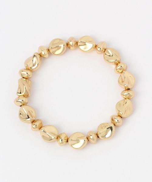 LOWRYS FARM(ローリーズファーム)の「MIXパーツゴムブレスレット 287721(ブレスレット・レディース・シルバー/ゴールド系その他/ゴールド系その他2・FREE)」の5枚目の写真