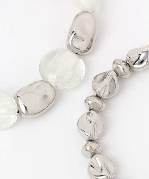 LOWRYS FARM(ローリーズファーム)の「MIXパーツゴムブレスレット 287721(ブレスレット・レディース・シルバー/ゴールド系その他/ゴールド系その他2・FREE)」の6枚目の写真