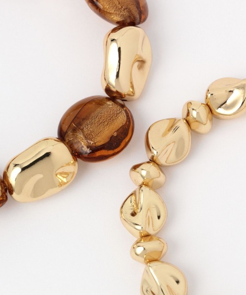 LOWRYS FARM(ローリーズファーム)の「MIXパーツゴムブレスレット 287721(ブレスレット・レディース・シルバー/ゴールド系その他/ゴールド系その他2・FREE)」の7枚目の写真