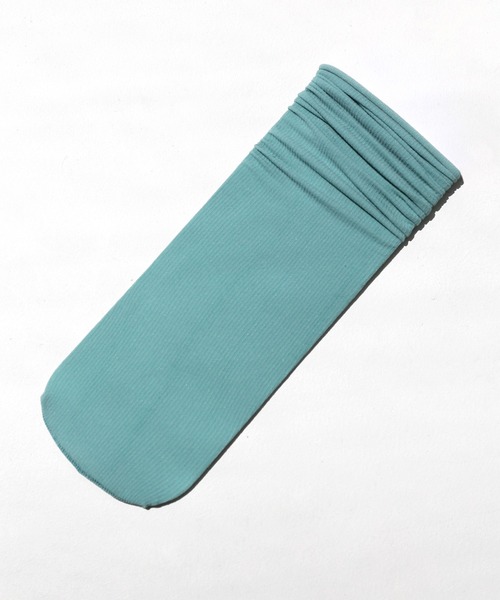 minsobi（ミンソビ）の「リブシアークルーソックス（ソックス/靴下・レディース・ブラック/パープル/アイボリー/ミント/ライトイエロー/コーラルピンク/スカイブルー系・FREE）」の16枚目の写真