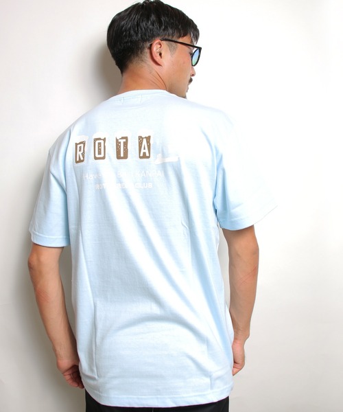 ROTAR（ローター）の「Have the Best KANPAI Tee BEER カンパイ バックプリント（Tシャツ/カットソー・メンズ・ホワイト/イエロー系その他/ブラック/ライトブルー・SMALL/MEDIUM/LARGE/X-LARGE）」の9枚目の写真