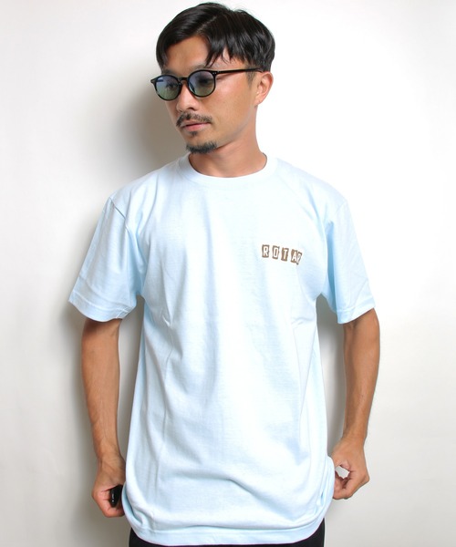 ROTAR（ローター）の「Have the Best KANPAI Tee BEER カンパイ バックプリント（Tシャツ/カットソー・メンズ・ホワイト/イエロー系その他/ブラック/ライトブルー・SMALL/MEDIUM/LARGE/X-LARGE）」の8枚目の写真
