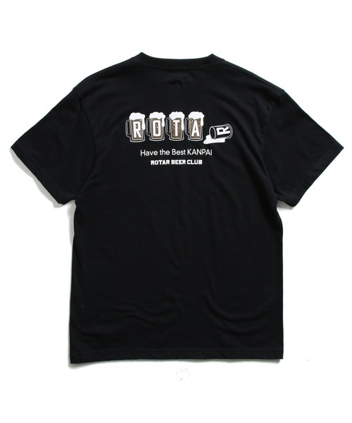 ROTAR（ローター）の「Have the Best KANPAI Tee BEER カンパイ バックプリント（Tシャツ/カットソー・メンズ・ホワイト/イエロー系その他/ブラック/ライトブルー・SMALL/MEDIUM/LARGE/X-LARGE）」の19枚目の写真
