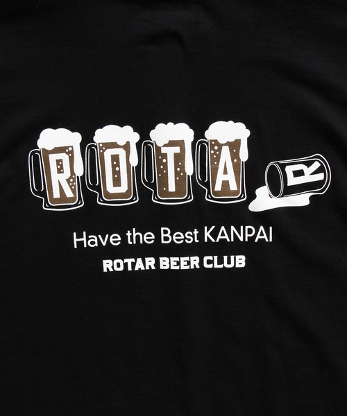 ROTAR（ローター）の「Have the Best KANPAI Tee BEER カンパイ バックプリント（Tシャツ/カットソー・メンズ・ホワイト/イエロー系その他/ブラック/ライトブルー・SMALL/MEDIUM/LARGE/X-LARGE）」の15枚目の写真