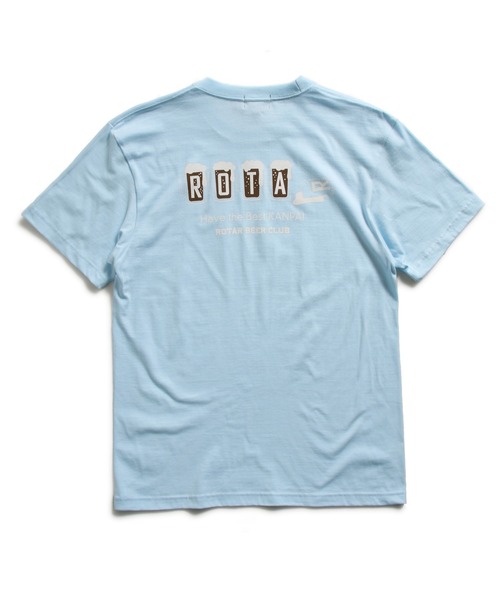 ROTAR（ローター）の「Have the Best KANPAI Tee BEER カンパイ バックプリント（Tシャツ/カットソー・メンズ・ホワイト/イエロー系その他/ブラック/ライトブルー・SMALL/MEDIUM/LARGE/X-LARGE）」の17枚目の写真