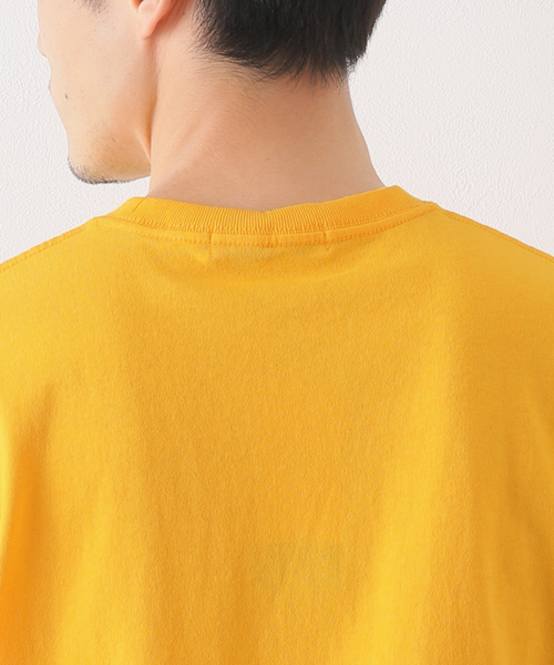 B.C STOCK（ベーセーストック）の「HAT GENTLEMAN S/S-T 2（Tシャツ/カットソー・メンズ・ホワイト/ブラック/イエロー・SMALL/MEDIUM/LARGE）」の12枚目の写真