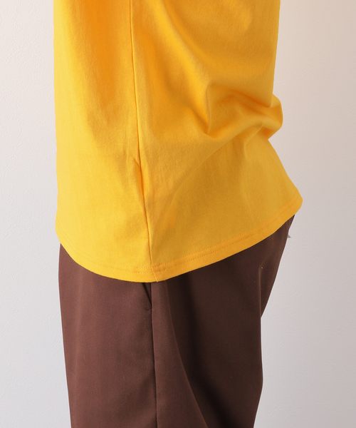 B.C STOCK（ベーセーストック）の「HAT GENTLEMAN S/S-T 2（Tシャツ/カットソー・メンズ・ホワイト/ブラック/イエロー・SMALL/MEDIUM/LARGE）」の15枚目の写真