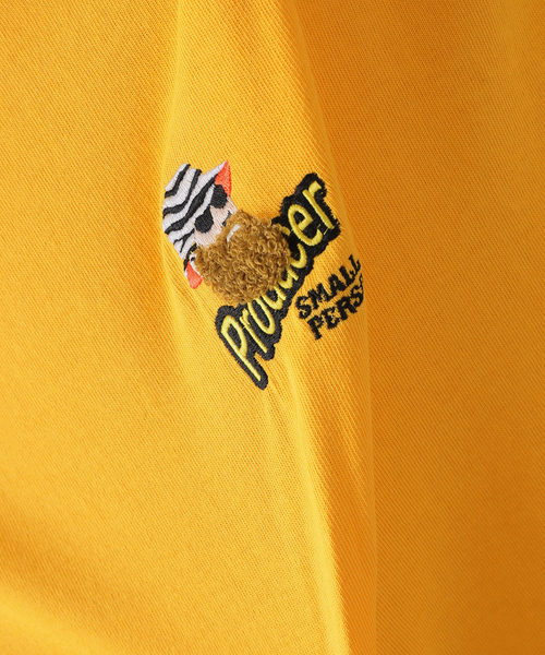 B.C STOCK（ベーセーストック）の「HAT GENTLEMAN S/S-T 2（Tシャツ/カットソー・メンズ・ホワイト/ブラック/イエロー・SMALL/MEDIUM/LARGE）」の22枚目の写真