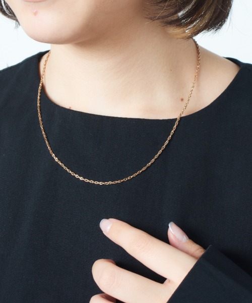 MAISON BREEZE（メゾンブリーズ）の「【MAISON BREEZE】ボヘミアンリゾートベネチアンチェーンネックレス（ネックレス・レディース・ピンク/ゴールド/シルバー・FREE）」の6枚目の写真