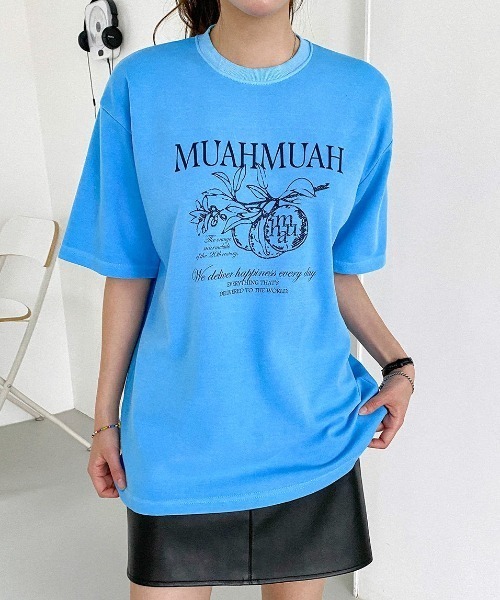 meer. メーア　ヘムシャーリングTシャツ meer. メーア ヘムシャーリングTシャツ