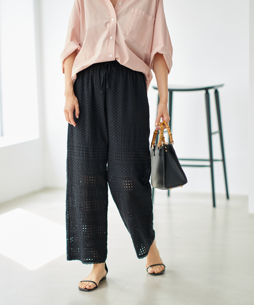 セール】メッシュレースパンツ（その他パンツ）｜FRAMeWORK（フレーム