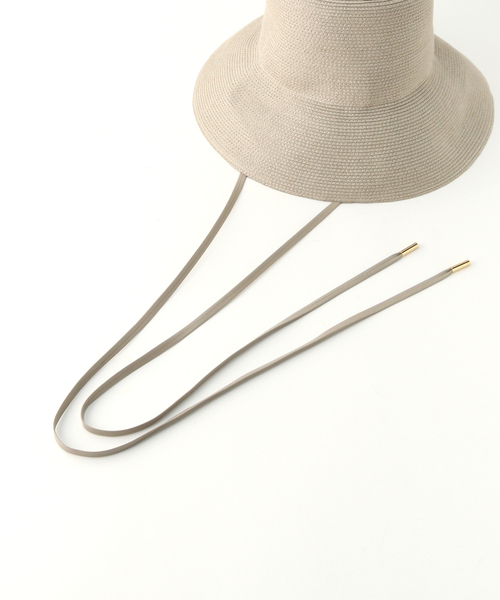 試着のみ ENTWURFEIN edit for lulu Laura ハット ENTWURFEIN/エントワフェイン】ラミーハット（ハット）｜EDIT. FOR