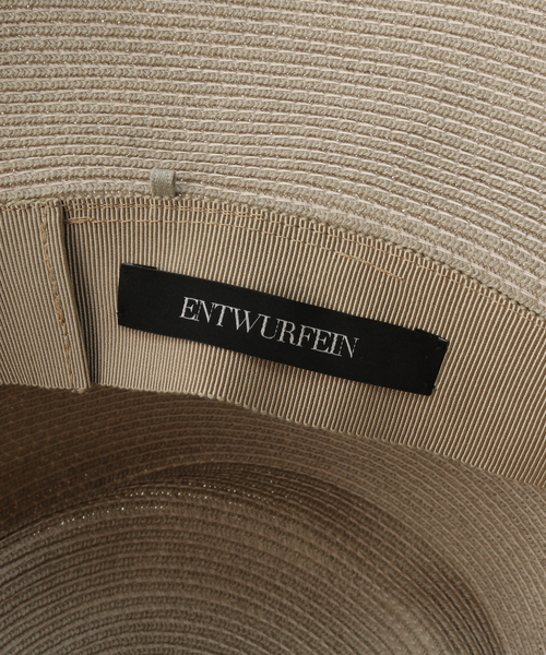 ENTWURFEIN/エントワフェイン】ラミーハット（ハット）｜EDIT. FOR