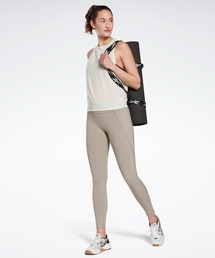 ３点セット【新品】リーボック ヨガ ダンス スパンコールスパッツ タンクトップ Reebok（リーボック）の「ヨガ ロング タンクトップ / Yoga Long Tank