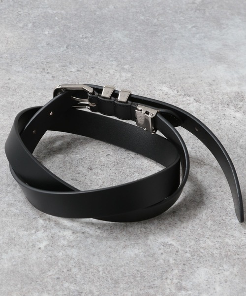 RAGEBLUE（レイジブルー）の「メタルサルカンベーシックベルト（ベルト・メンズ・ブラック・ONE SIZE）」の5枚目の写真