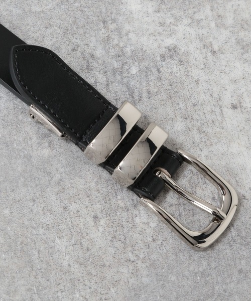RAGEBLUE（レイジブルー）の「メタルサルカンベーシックベルト（ベルト・メンズ・ブラック・ONE SIZE）」の6枚目の写真