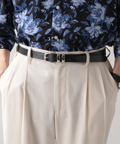 RAGEBLUE（レイジブルー）の「メタルサルカンベーシックベルト（ベルト・メンズ・ブラック・ONE SIZE）」の10枚目の写真