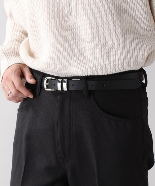 RAGEBLUE（レイジブルー）の「メタルサルカンベーシックベルト（ベルト・メンズ・ブラック・ONE SIZE）」の9枚目の写真