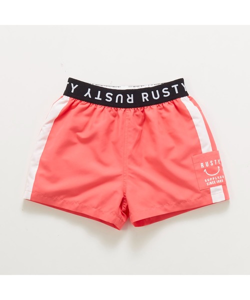 RUSTY(ラスティ)の「RUSTY/ラスティ ショートパンツ キッズ ジュニア パンツ ボーイ ウエストゴム サーフトランクス 海水パンツ ボードショーツ(その他パンツ・キッズ・グリーン/ピンク/カーキ/ブラック・130/140/150/160/120)」の4枚目の写真