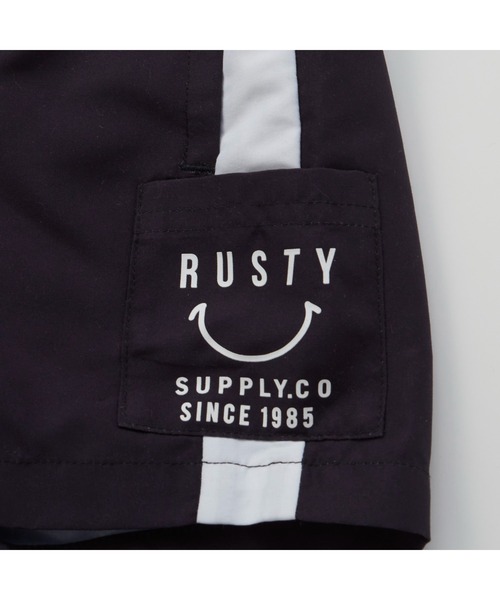 RUSTY(ラスティ)の「RUSTY/ラスティ ショートパンツ キッズ ジュニア パンツ ボーイ ウエストゴム サーフトランクス 海水パンツ ボードショーツ(その他パンツ・キッズ・グリーン/ピンク/カーキ/ブラック・130/140/150/160/120)」の10枚目の写真