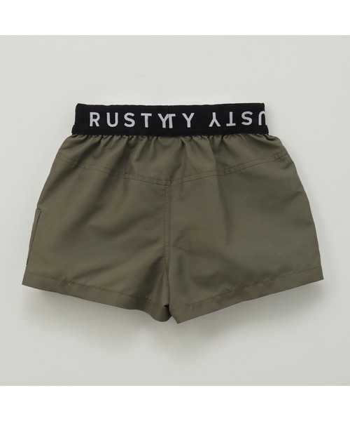 RUSTY(ラスティ)の「RUSTY/ラスティ ショートパンツ キッズ ジュニア パンツ ボーイ ウエストゴム サーフトランクス 海水パンツ ボードショーツ(その他パンツ・キッズ・グリーン/ピンク/カーキ/ブラック・130/140/150/160/120)」の14枚目の写真