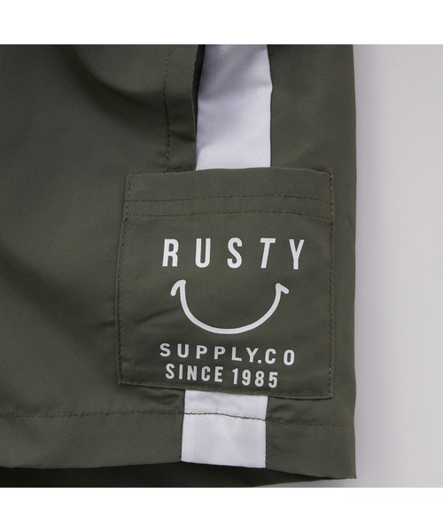 RUSTY(ラスティ)の「RUSTY/ラスティ ショートパンツ キッズ ジュニア パンツ ボーイ ウエストゴム サーフトランクス 海水パンツ ボードショーツ(その他パンツ・キッズ・グリーン/ピンク/カーキ/ブラック・130/140/150/160/120)」の11枚目の写真