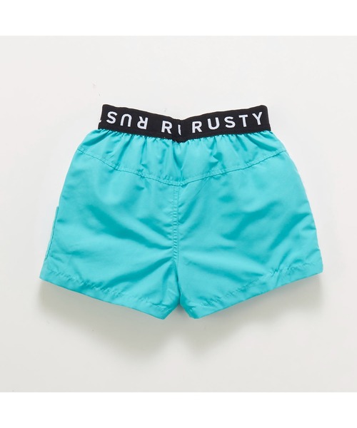 RUSTY(ラスティ)の「RUSTY/ラスティ ショートパンツ キッズ ジュニア パンツ ボーイ ウエストゴム サーフトランクス 海水パンツ ボードショーツ(その他パンツ・キッズ・グリーン/ピンク/カーキ/ブラック・130/140/150/160/120)」の6枚目の写真
