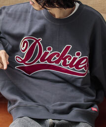 Dickies | 【Dickies/ディッキーズ】カレッジロゴ ロゴスウェット P/O カレッジ サテン刺繍(スウェット)