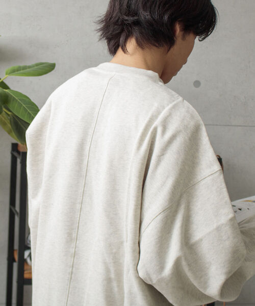 Dickies(ディッキーズ)の「【Dickies/ディッキーズ】カレッジロゴ ロゴスウェット P/O カレッジ サテン刺繍(スウェット・メンズ・ホワイト/アイボリー/チャコールグレー/ダークブラウン/ダークグリーン/ネイビー/ロイヤルブルー/イエロー・M/L/XL)」の14枚目の写真