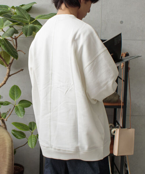 Dickies(ディッキーズ)の「【Dickies/ディッキーズ】カレッジロゴ ロゴスウェット P/O カレッジ サテン刺繍(スウェット・メンズ・ホワイト/アイボリー/チャコールグレー/ダークブラウン/ダークグリーン/ネイビー/ロイヤルブルー/イエロー・M/L/XL)」の20枚目の写真