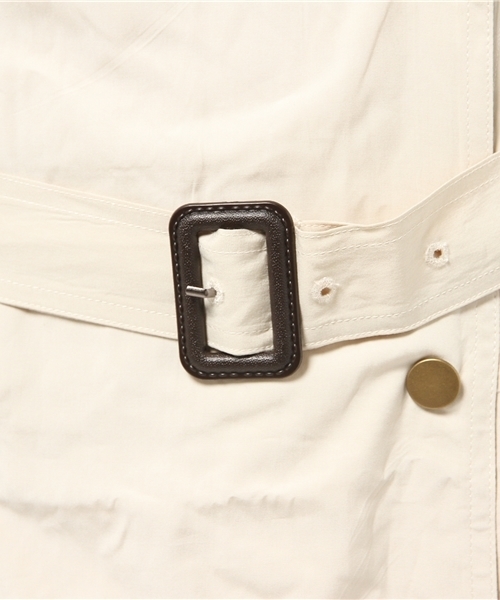 mystic（ミスティック）の「トレンチコート（トレンチコート・レディース・ベージュ/ネイビー/キャメル・ﾌﾘ-）」の14枚目の写真