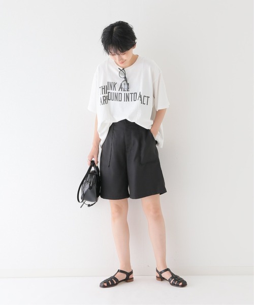 JOURNAL STANDARD relume（ジャーナルスタンダード　レリューム）の「ライトツイルショートパンツ（その他パンツ・レディース・ブラック・38/36）」の15枚目の写真