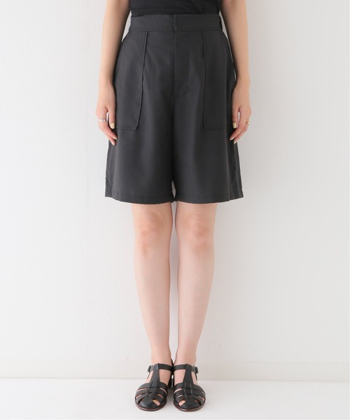 JOURNAL STANDARD relume（ジャーナルスタンダード　レリューム）の「ライトツイルショートパンツ（その他パンツ・レディース・ブラック・38/36）」の9枚目の写真