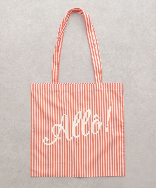 LEPSIM(レプシィム)の「【レプスタコラボ】トートバッグ付き!アソートロゴTシャツ 347883(Tシャツ/カットソー・レディース・ピンク/オレンジ/グリーン・FREE)」の6枚目の写真