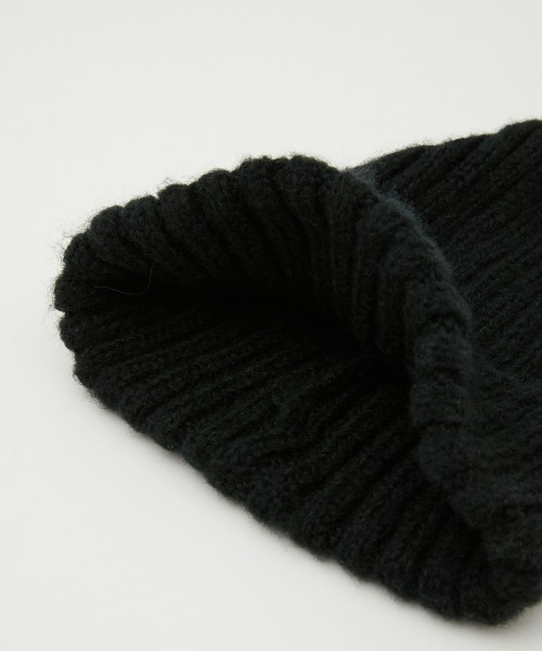 RODEO CROWNS WIDE BOWL（ロデオクラウンズワイドボウル）の「CANDY KNIT CAP（ニットキャップ/ビーニー・レディース・ブラック/パープル/グリーン/ピンク・FREE）」の20枚目の写真