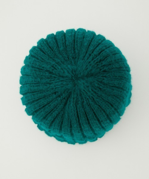 RODEO CROWNS WIDE BOWL（ロデオクラウンズワイドボウル）の「CANDY KNIT CAP（ニットキャップ/ビーニー・レディース・ブラック/パープル/グリーン/ピンク・FREE）」の9枚目の写真