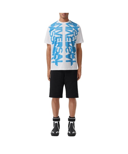 バーバリー★スローガンプリントコットンオーバーサイズ Tシャツ BURBERRY(バーバリー)の「スローガンプリント コットン
